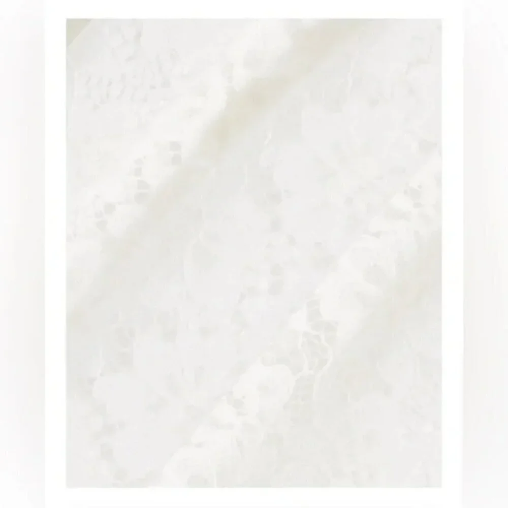 NWT Draper James 'Maddie' Babydoll Dress in Magnolia White Lace- Size XXL - Picture 3 of 7